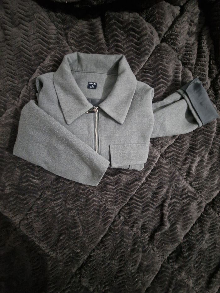 Veste grise - photo numéro 1
