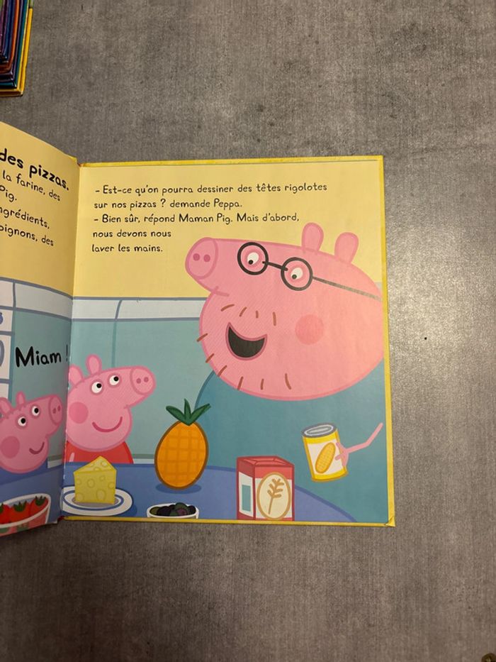 Livre Peppa Pig Peppa fait une pizza - photo numéro 4