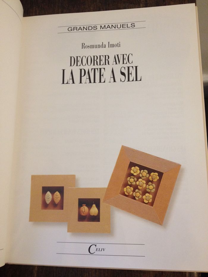 Livre de créativité avec la pâte à sel - photo numéro 8