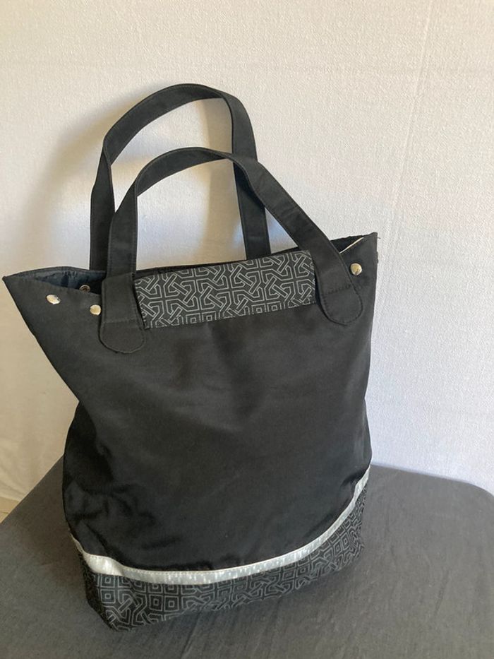 Sac cabas noir - photo numéro 3