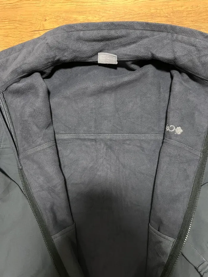 Veste Columbia intérieur polaire bleu taille L - photo numéro 5
