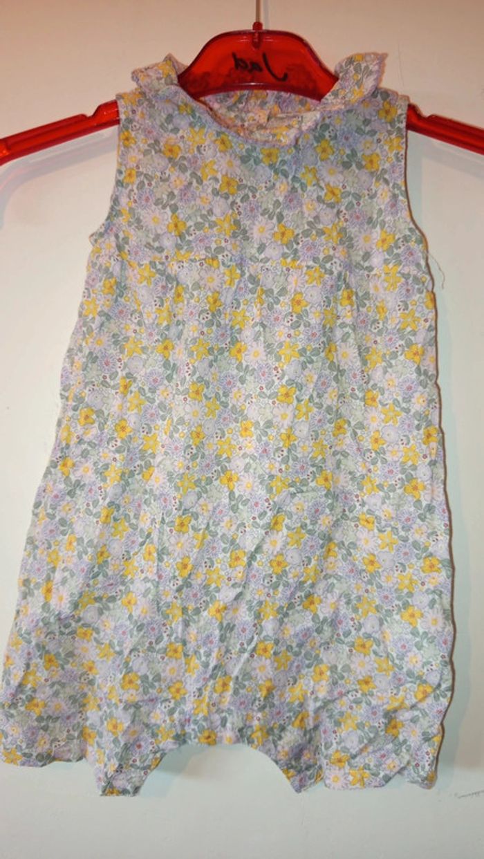 Salopette courte fille bout'chou 18 mous