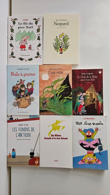 Lot 8 romans L'école des loisirs 9-11 ans 
