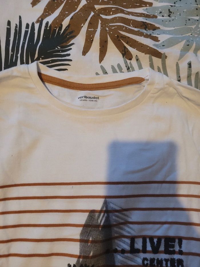 Tee shirt manches longues vertbaudet - photo numéro 2