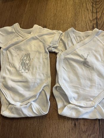 2 bodies croisés petit bateau naissance
