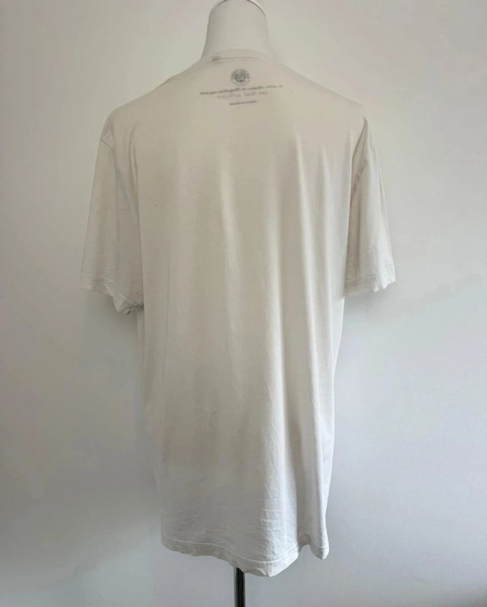 T-shirt Roland Garros homme blanc taille XXL - photo numéro 5