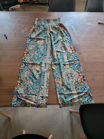 Pantalon femme fluide taille s