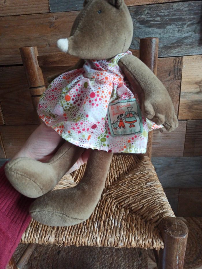 peluche Appoline la taupe moulin roty tbe - photo numéro 5