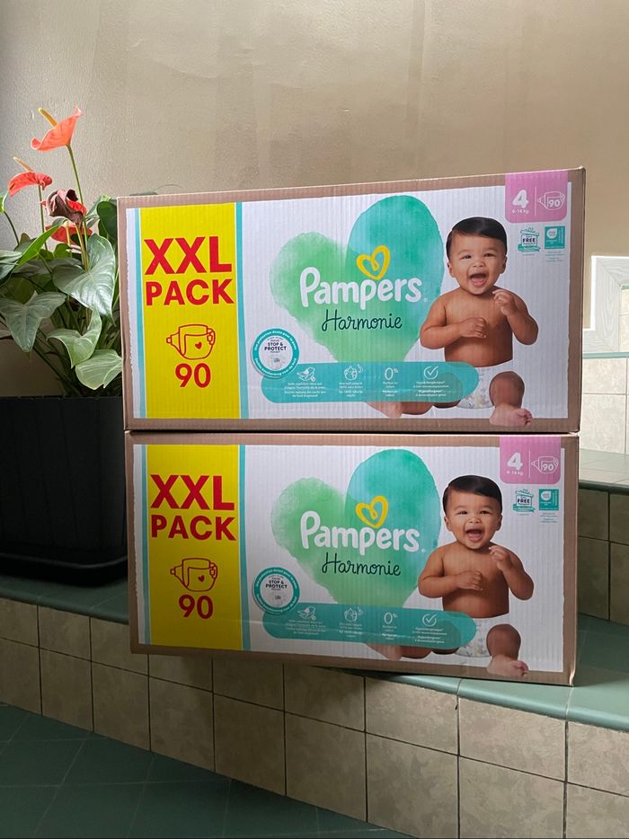 Lot 2 cartons XXL  couches Harmonie T4