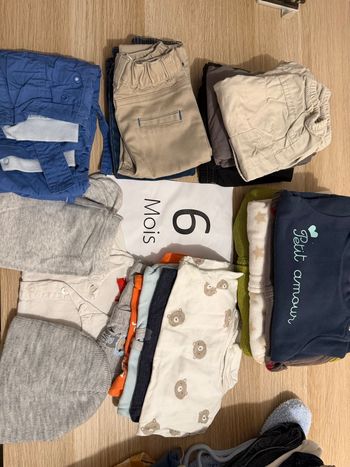 Lot vêtements 6 mois