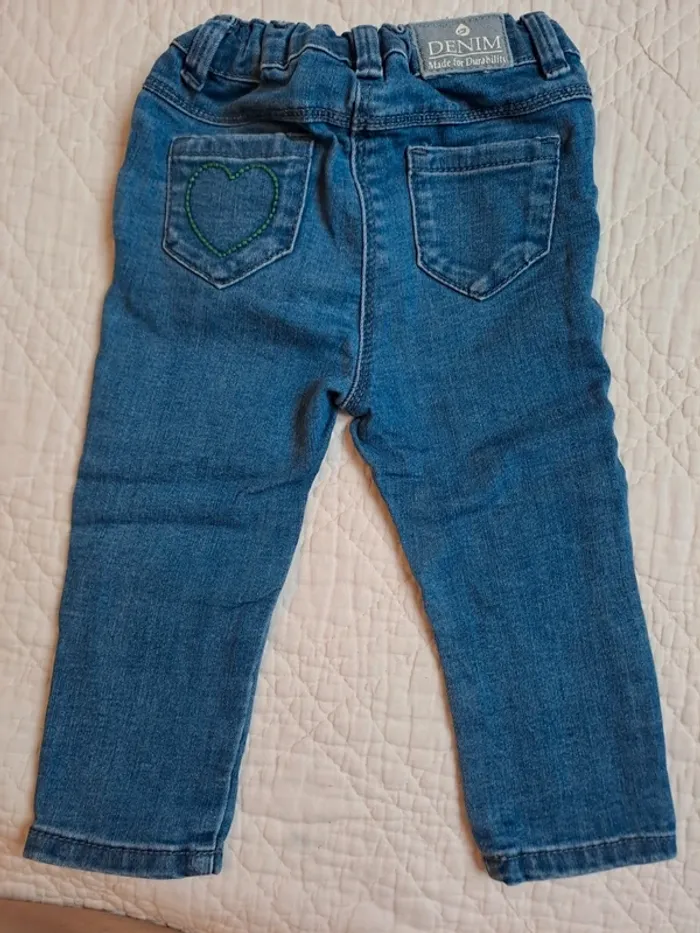 Lot de 2 pantalons, une blouse et un gilet- 18 mois - Hiver - photo numéro 12