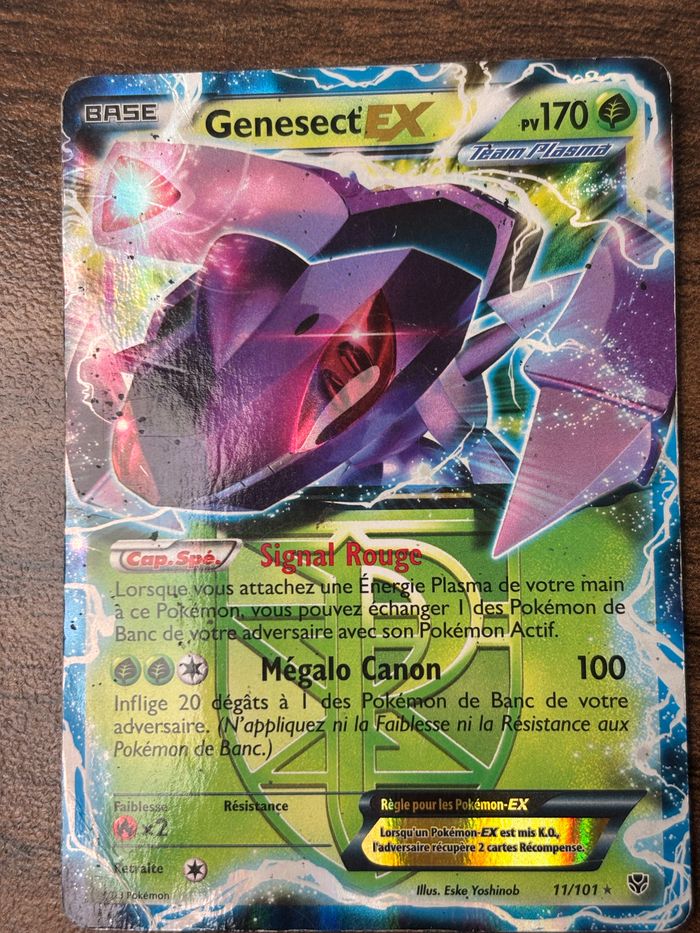 Genesect EX 11/101 FR 🇫🇷 - photo numéro 2