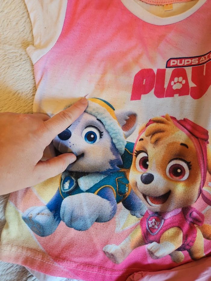 Ensemble 2 pièces pat patrouille/ paw patrol - photo numéro 3