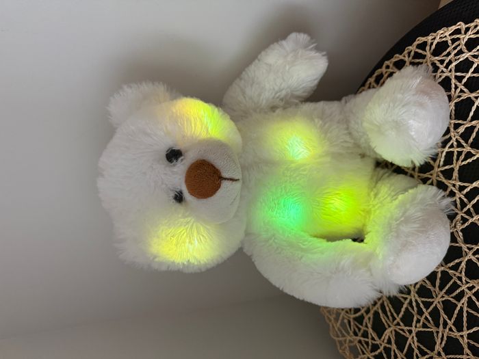 Ours blanc qui change de couleurs - photo numéro 2