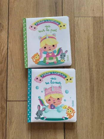 Lot livres petite licorne