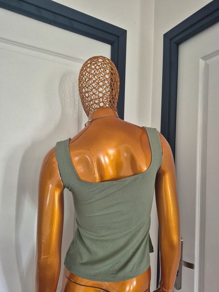 Débardeur Femme Sauge Taille S/36 - photo numéro 2