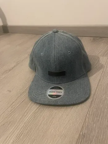casquette jack & jones denim bleu 🧢