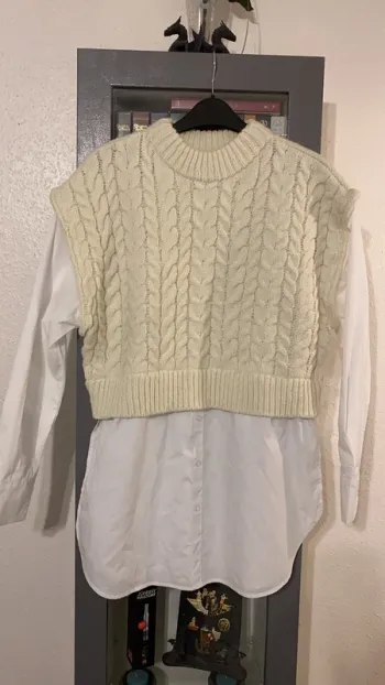 superbe tunique chemise laine Primark taille M neuve