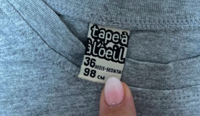 Tee-shirt taille 36 mois - photo numéro 5