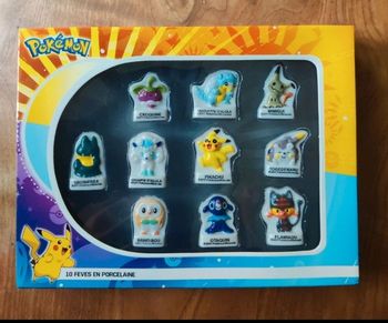 Collection fèves Pokémon "Lune et Soleil"