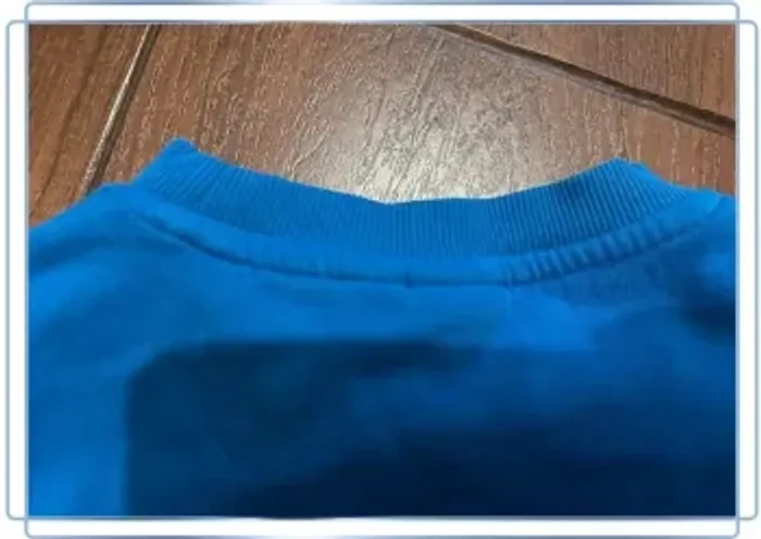Sweat pull en coton bleu garçon Manguun taille 110 cm - photo numéro 5