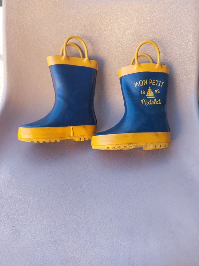 Bottine bébé garçon 20 saxo blues - photo numéro 2