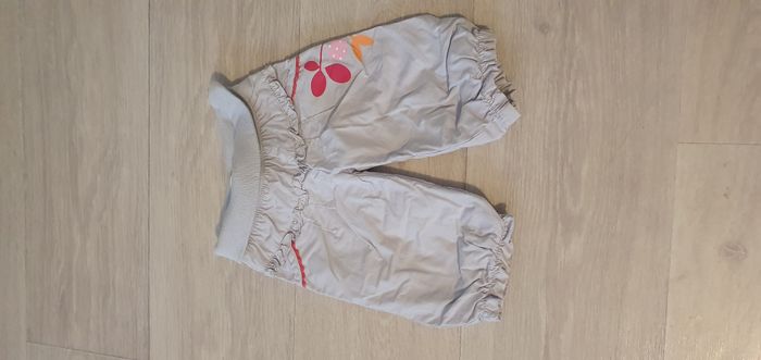 pantalon cargo, gris 1 mois fille, Gémo - photo numéro 3