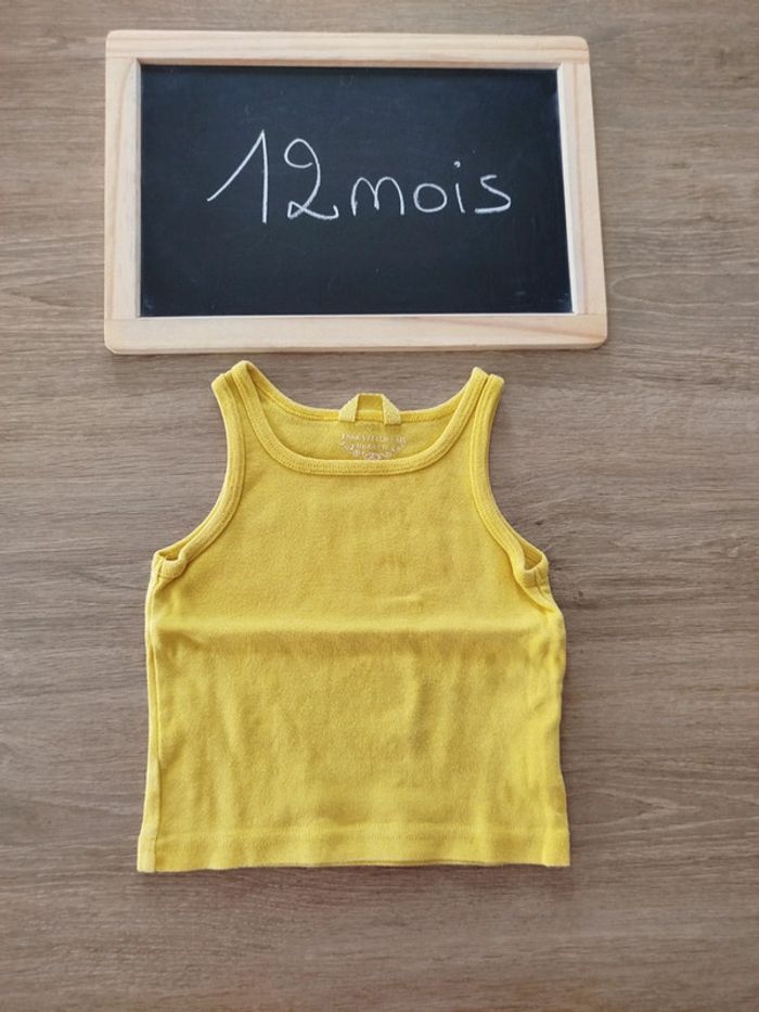 Débardeur fille été taille 12mois