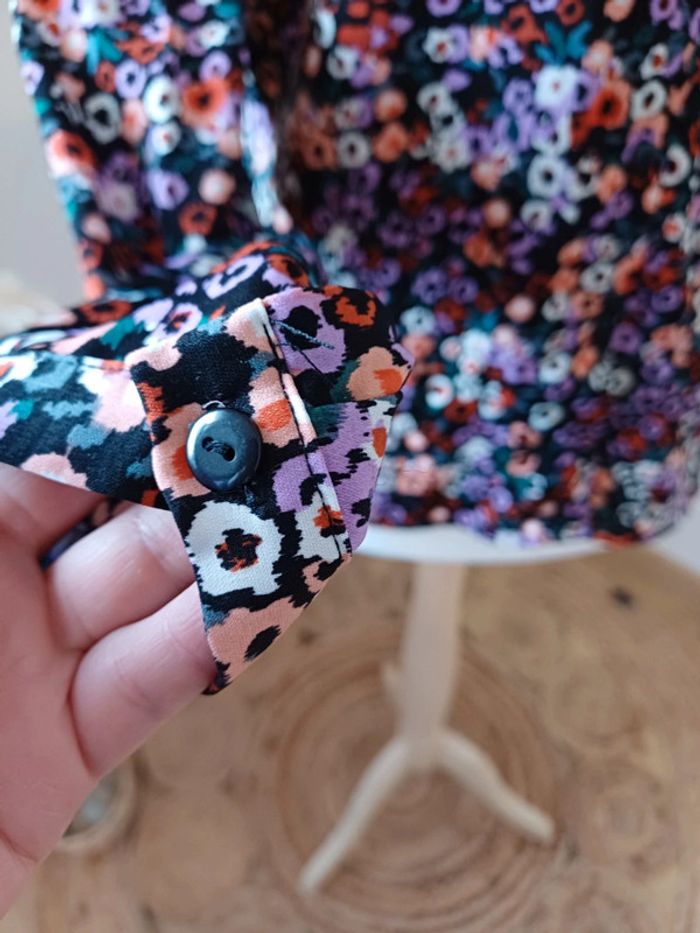 Chemise colorée à motifs Cerise Blue taille L 40 - photo numéro 4