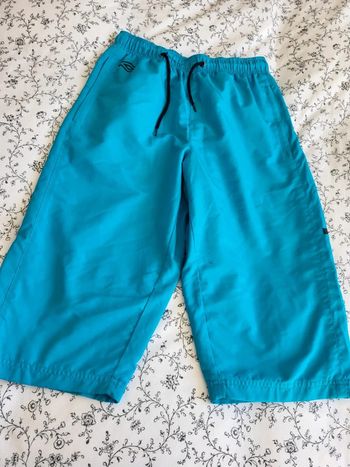 Bermuda long turquoise Umbro taille S