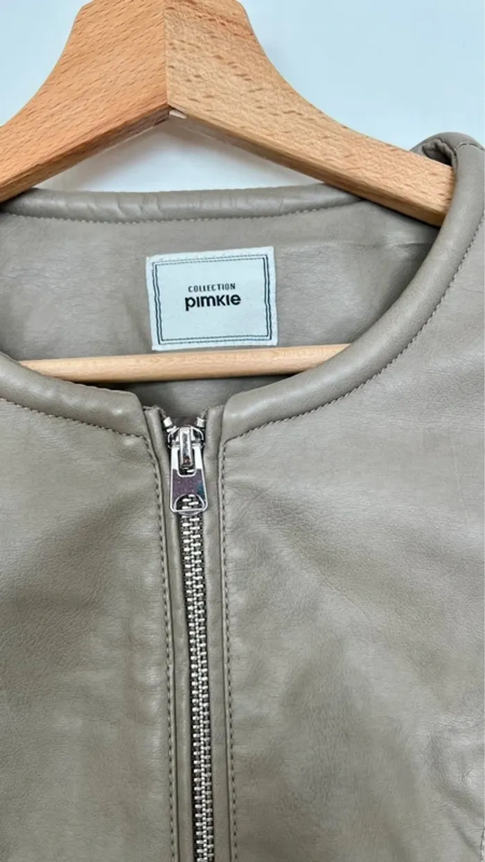 Veste Pimkie simili cuir - photo numéro 5