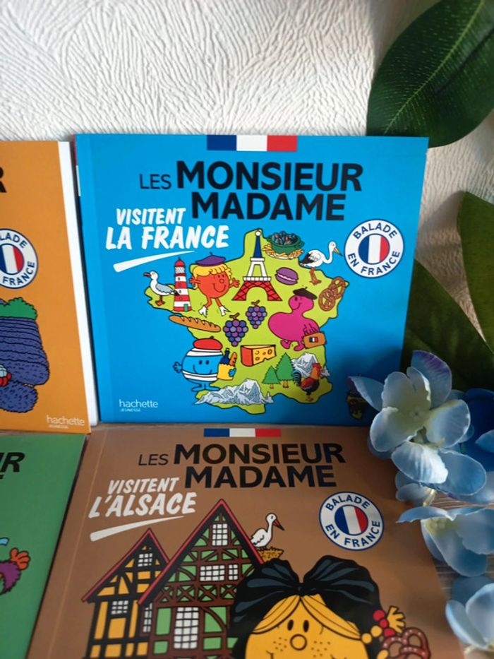 Lot 5 livres Monsieur Madame – Balade en France (+1 offert) - photo numéro 3