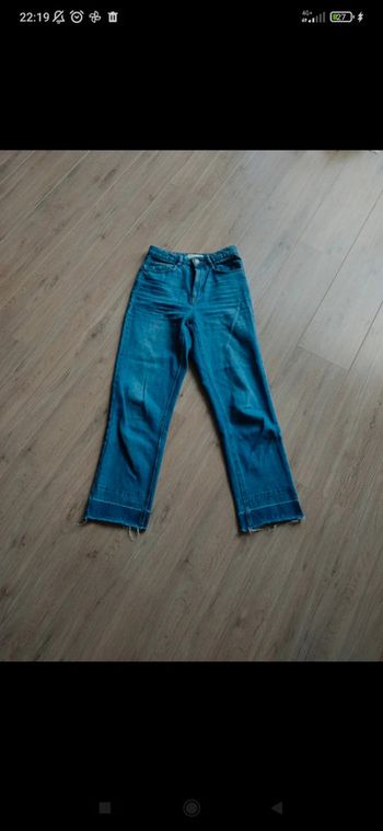 Jean bleu droit Promod taille 34