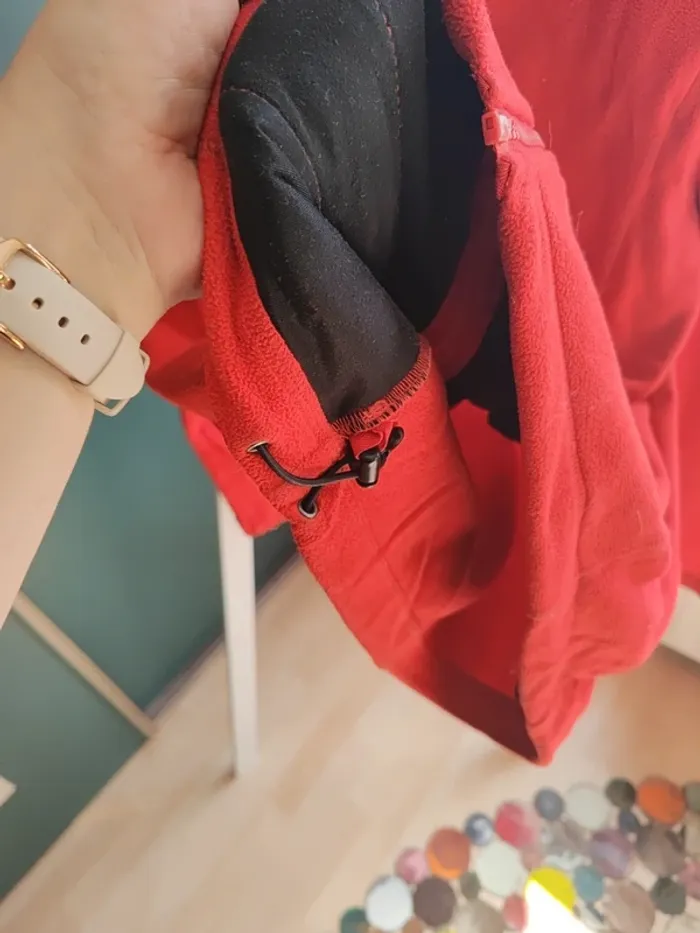 Gilet polaire rouge Aigle taille L - photo numéro 7