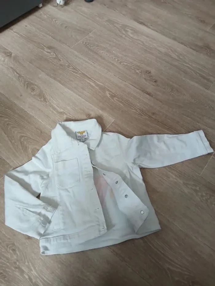 Veste en jean petite fille 3 ans