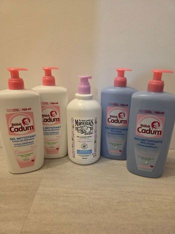 Lot soins bébé cadum