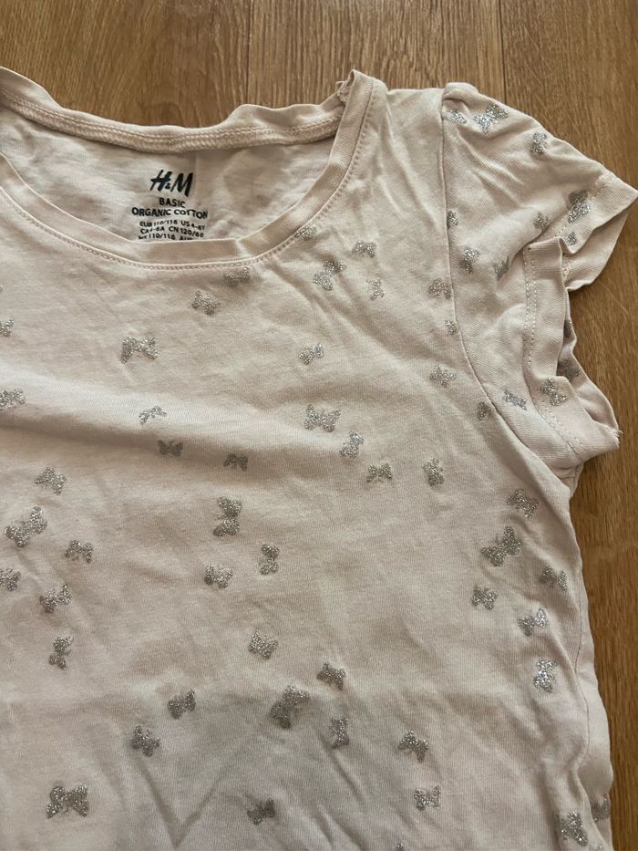 T-shirt rose fille 4/6 ans - photo numéro 3