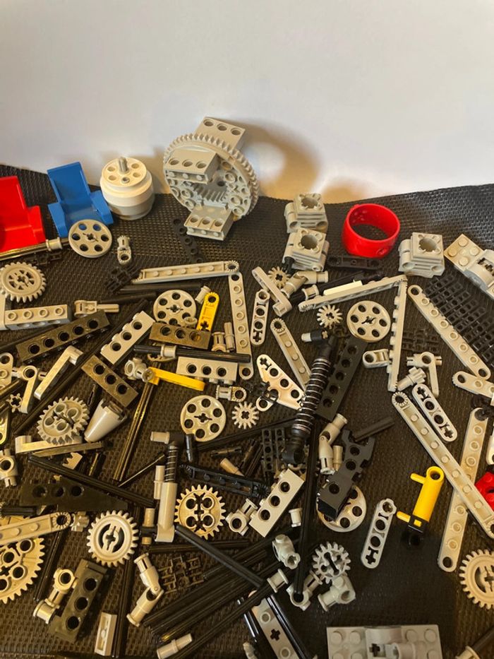 Lego Technic lot vrac clips fixations barres connecteurs officiel vintage pièces détachées - photo numéro 12