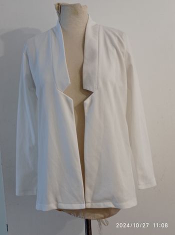 Veste blanche de Boohoo 36 *Spécial FETE* Réf R300 B10