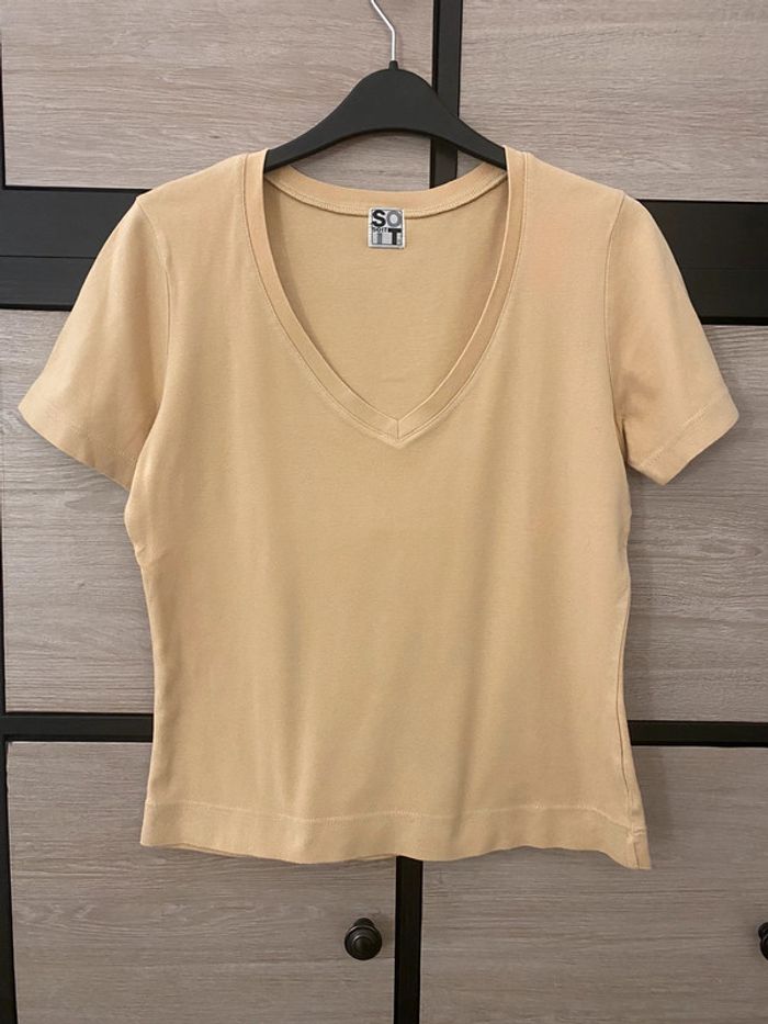 Lot de 4 T-shirts coton taille M - photo numéro 7