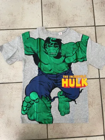 Teeshirt manches courtes Hulk H&M 122/128cm