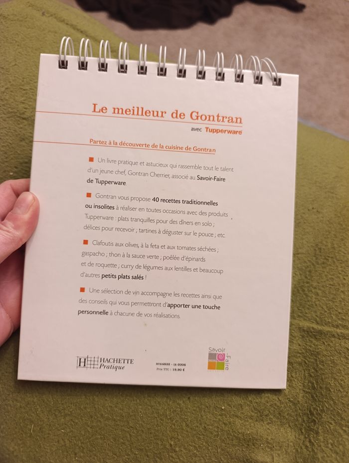 Livre de Recettes "Le meilleur de Gontran avec Tupperware" - photo numéro 2