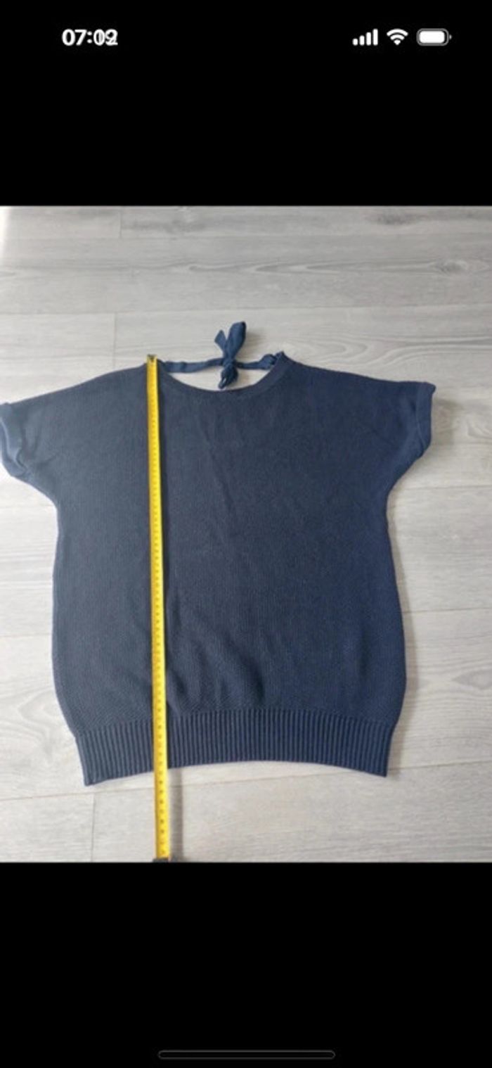 Pull manches courtes Cyrillus taille M - photo numéro 6