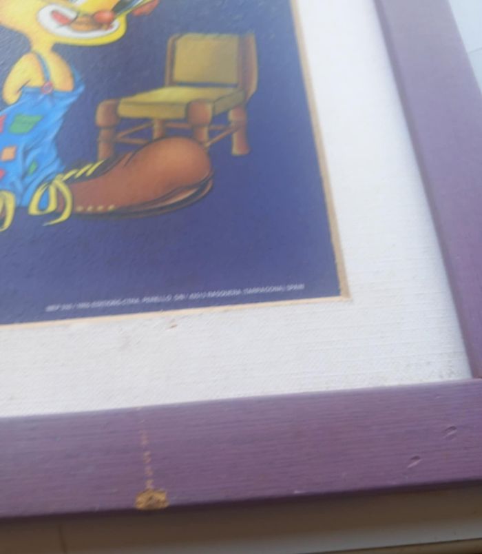 Tableau avec Titi en clown triste - photo numéro 4