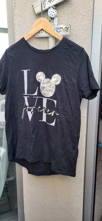 Tshirt noir Disney