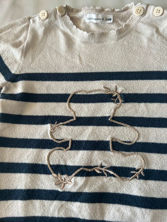 Pull fille 24 mois - photo numéro 2