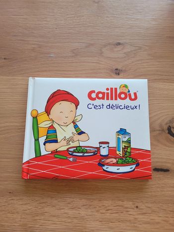 Livre caillou " c'est délicieux "