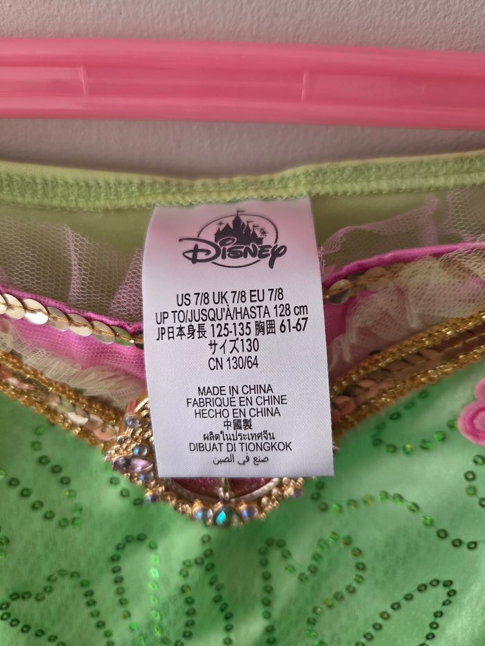 Déguisement / Costume Fée clochette Disney 7/8 ans - photo numéro 4