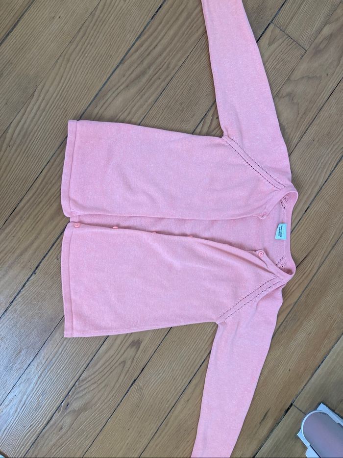 Lot 3 gilets fille taille 36 mois - photo numéro 2