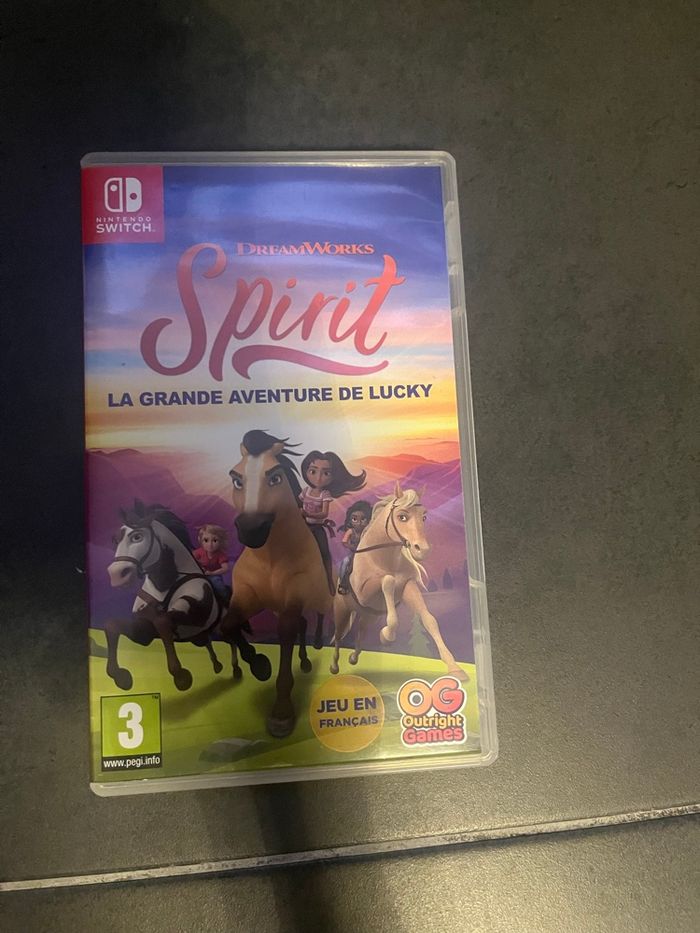 Spirit grande aventure de lucky jeux switch